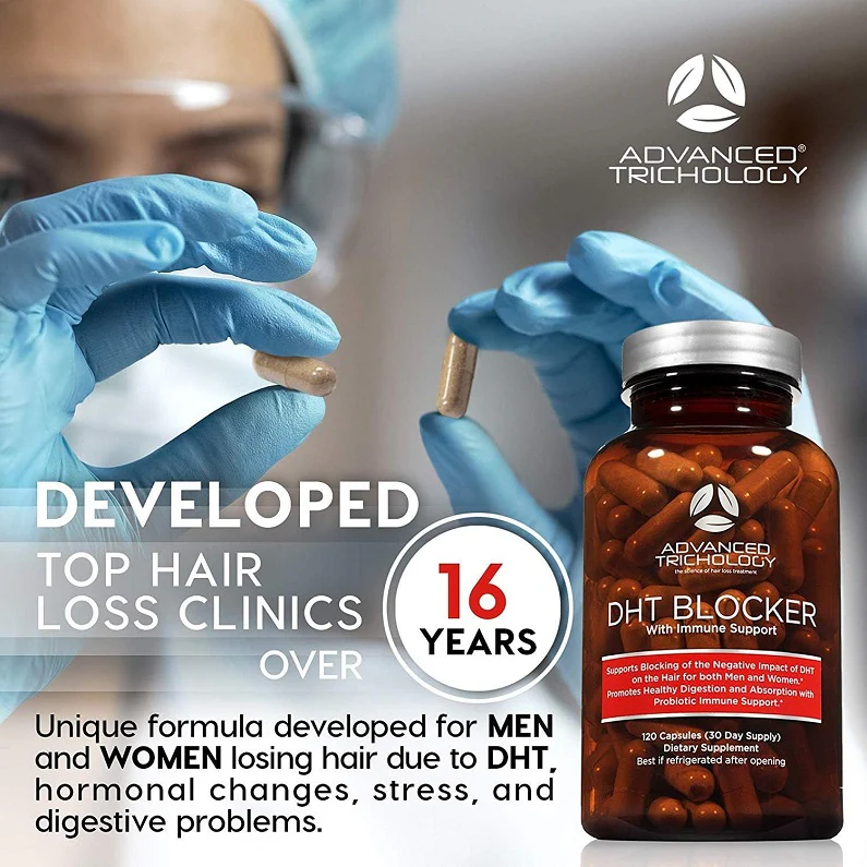 Advanced Trichology Natural DHT Blocker w/ Immune Support
